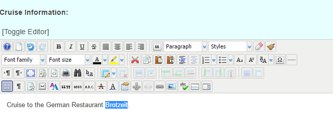 Hot Links   Selected Phrase